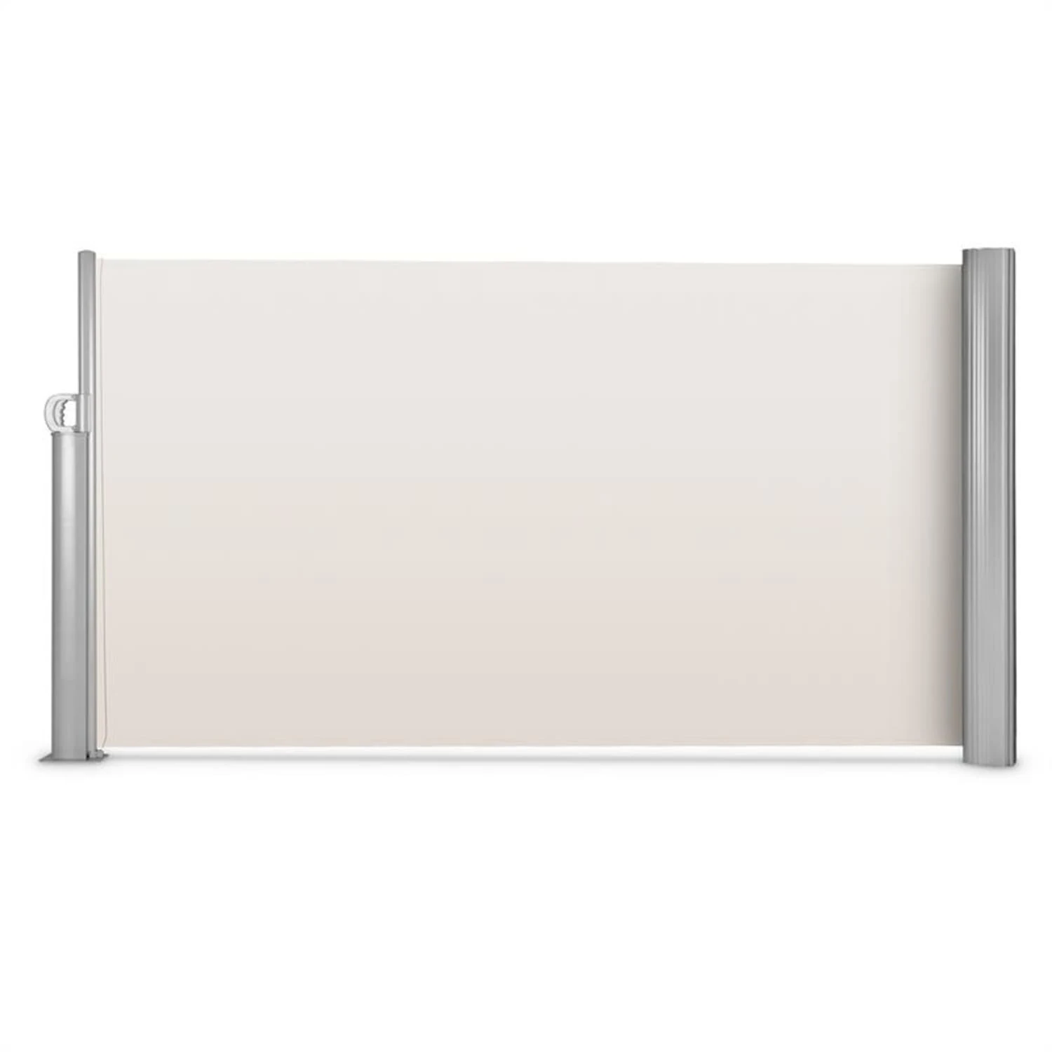 Bari 316 Seitenmarkise Seitenrollo 300x160cm Aluminium Creme 4 Bari 316 Seitenmarkise Seitenrollo 300x160cm Aluminium Creme – Bild 2