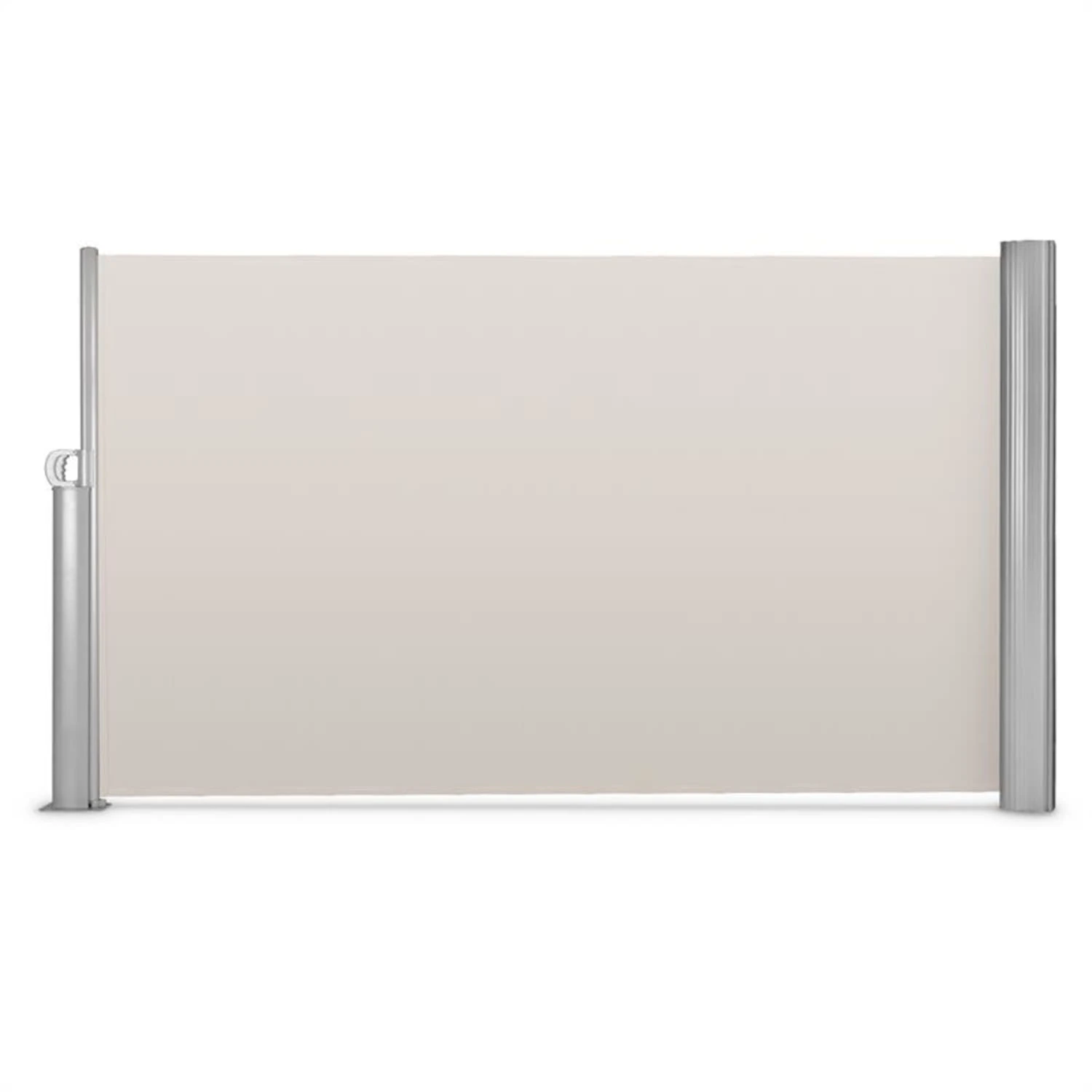 Bari 318 Seitenmarkise Seitenrollo 300x180cm Aluminium Creme 4 Bari 318 Seitenmarkise Seitenrollo 300x180cm Aluminium Creme – Bild 2