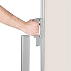 Bari 320 Seitenmarkise Seitenrollo 300x200cm Aluminium Creme 14 Bari 320 Seitenmarkise Seitenrollo 300x200cm Aluminium Creme -Gartenbedarf Geschäft 10028019 yy 0005 titel Blumfeldt Bari 320 Seitenmarkise