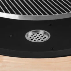 Delion Galgen-Schwenkgrill Feuerschale Ø80cm Hochfuß Seilzug Edelstahl -Gartenbedarf Geschäft 10028487 yy 0009 logo