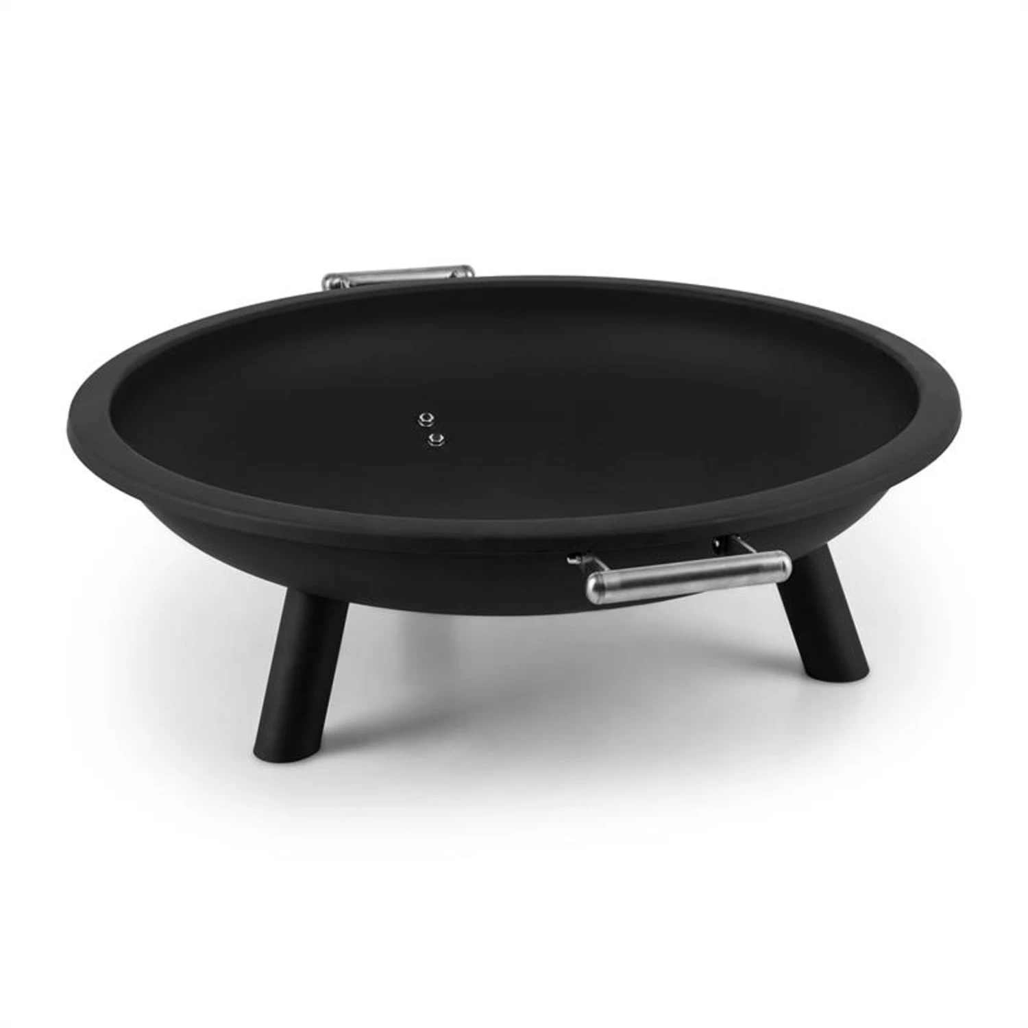 Trino Feuerschale Feuerkorb Terrassenofen Ø 80 Cm Stahl Schwarz 3 Trino Feuerschale Feuerkorb Terrassenofen Ø 80 Cm Stahl Schwarz