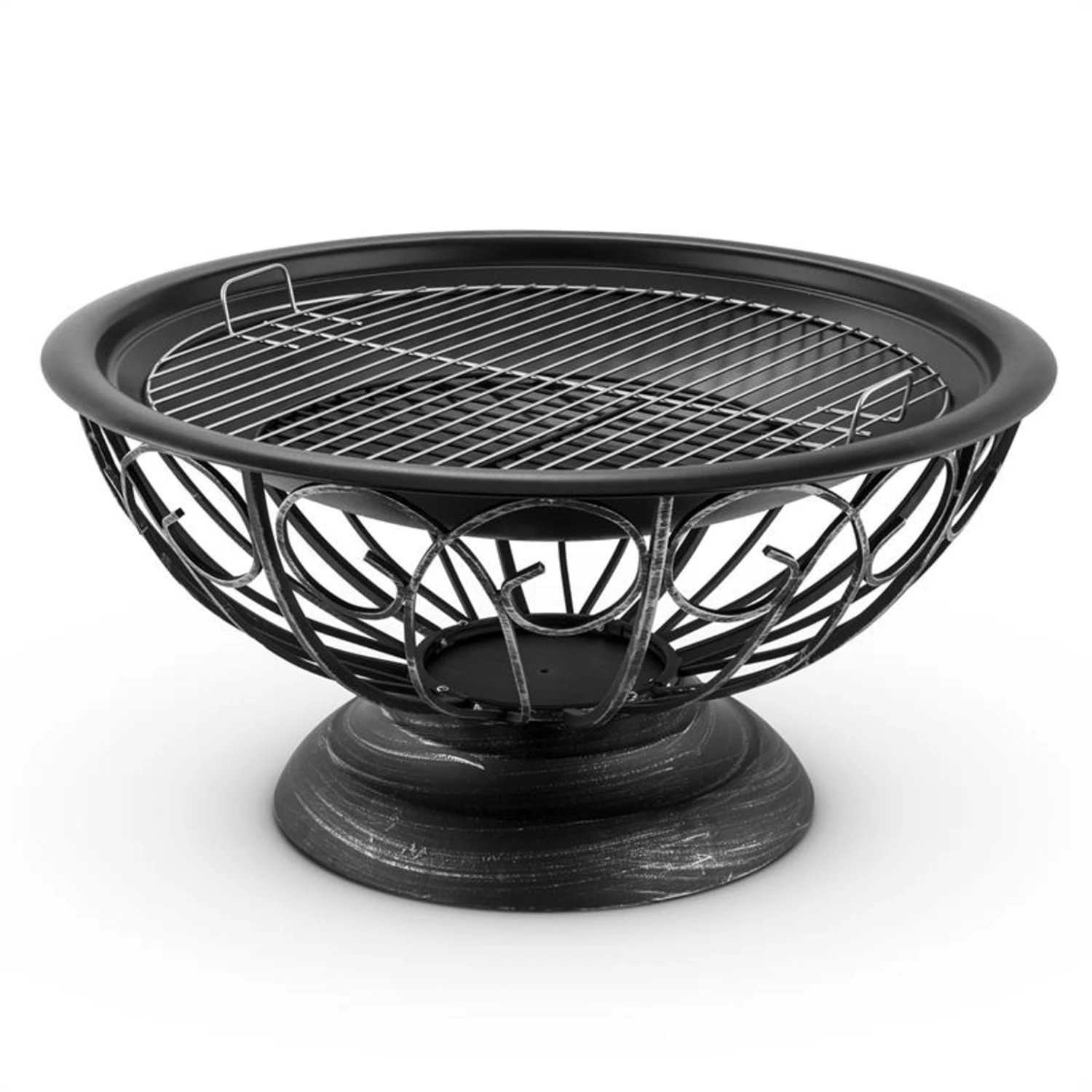 Tulip Feuerschale Ø75cmGrill Feuerstelle Funkenschutz Stahl Brüniert 8 Tulip Feuerschale Ø75cmGrill Feuerstelle Funkenschutz Stahl Brüniert – Bild 6