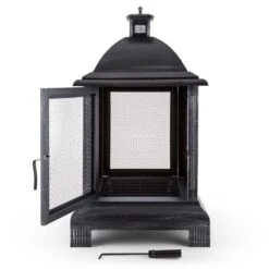 Loreo Feuerstelle Gartenkamin Feuerlaterne Gartenofen Stahl Brüniert 12 Loreo Feuerstelle Gartenkamin Feuerlaterne Gartenofen Stahl Brüniert -Gartenbedarf Geschäft 10028584 yy 0004 titel zubehoer 04 Blumfeldt Loreo Gartenkamin Feuerstelle