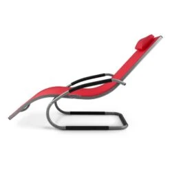 Sunwave Gartenliege Liegestuhl Schwingliege Relax Aluminium Rot -Gartenbedarf Geschäft 10028707 yy 0004 titel side 03 Blumfeldt Sunwave Gartenliege