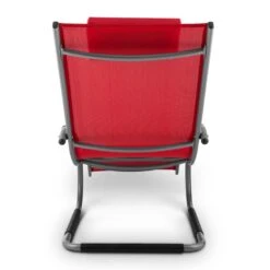 Sunwave Gartenliege Liegestuhl Schwingliege Relax Aluminium Rot -Gartenbedarf Geschäft 10028707 yy 0005 titel back 04 Blumfeldt Sunwave Gartenliege