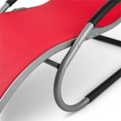 Sunwave Gartenliege Liegestuhl Schwingliege Relax Aluminium Rot -Gartenbedarf Geschäft 10028707 yy 0007 detail 06 Blumfeldt Sunwave Gartenliege