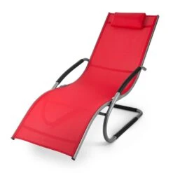 Sunwave Gartenliege Liegestuhl Schwingliege Relax Aluminium Rot -Gartenbedarf Geschäft 10028707 yy 0009 titel 09 Blumfeldt Sunwave Gartenliege