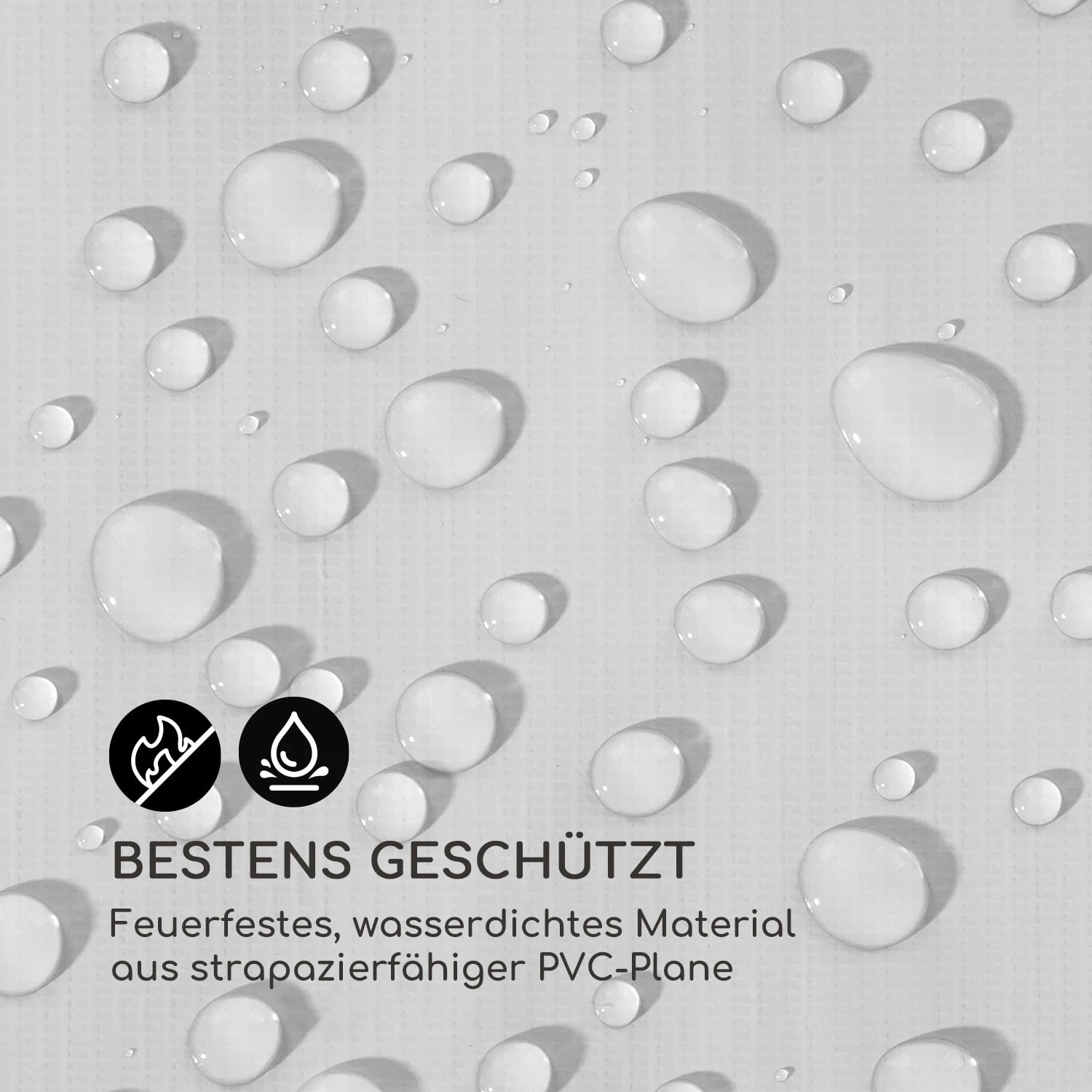 Sommerfest 3x6m 500 G/m² Partyzelt Festzelt PVC Wasserdicht Feuerfest 6 Sommerfest 3x6m 500 G/m² Partyzelt Festzelt PVC Wasserdicht Feuerfest – Bild 4