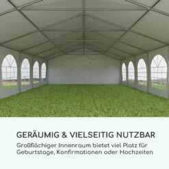 Sommerfest 6x12m 500 G/m² Partyzelt Festzelt PVC Wasserdicht Verzinkt 14 Sommerfest 6x12m 500 G/m² Partyzelt Festzelt PVC Wasserdicht Verzinkt -Gartenbedarf Geschäft 10029443 de 0003 logo
