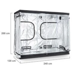 Eden Grow XL Growbox Growzelt Homegrow Indoor 240x120x200cm -Gartenbedarf Geschäft 10029769 yy 0004 logo grow tent