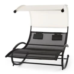 Suncruise Schaukelliege Gartenliege Sonnendach Polyester Stahl 9 Suncruise Schaukelliege Gartenliege Sonnendach Polyester Stahl -Gartenbedarf Geschäft 10029845 yy 0005 titel Blumfeldt Suncruise Schaukelliege reedit