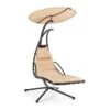 Dahlia Creamy Beige Schwingliege 200 Cm Sonnensegel Polyester Stahl 2 Dahlia Creamy Beige Schwingliege 200 Cm Sonnensegel Polyester Stahl -Gartenbedarf Geschäft 10029977 yy 0001 titel hanging chair