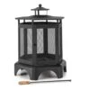 Mandala Gartenkamin Feuerstelle Thermolack Inkl. Schürhaken -Gartenbedarf Geschäft 10030147 yy 0001 titel Fire Basket black