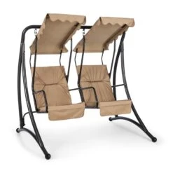 Skywalker Hollywoodschaukel Gartenschaukel 180 Cm 2 Sitze Sonnendach