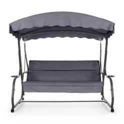 High Society Hollywoodschaukel Gartenschaukel 220 Cm Grau -Gartenbedarf Geschäft 10030611 yy 0003 detail Blumfeldt High Society Hollywoodschaukel dunkelblau