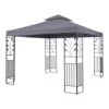 Odeon Grey Pavillon Partyzelt Festzelt 3x3m Stahl Polyester Dunkelgrau 2 Odeon Grey Pavillon Partyzelt Festzelt 3x3m Stahl Polyester Dunkelgrau -Gartenbedarf Geschäft 10030686 yy 0001 titel Blumfeldt Odeon Grey Pavillon Partyzelt dunkelgrau