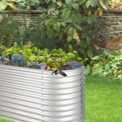 High Grow Hochbeet Gartenbeet 2,0m Zink-Alu-Beschichtung Silber 10 High Grow Hochbeet Gartenbeet 2,0m Zink-Alu-Beschichtung Silber -Gartenbedarf Geschäft 10031119 uk 0003 logo