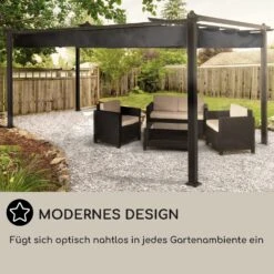 Pantheon 3x4 Pergola Vordach 3x4m Aluminium Sonnendach Polyester Grau 13 Pantheon 3x4 Pergola Vordach 3x4m Aluminium Sonnendach Polyester Grau -Gartenbedarf Geschäft 10031883 DE 0006 usp