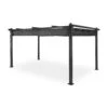 Pantheon 3x4 Pergola Vordach 3x4m Aluminium Sonnendach Polyester Grau 1 Pantheon 3x4 Pergola Vordach 3x4m Aluminium Sonnendach Polyester Grau -Gartenbedarf Geschäft 10031883 yy 0001 titel