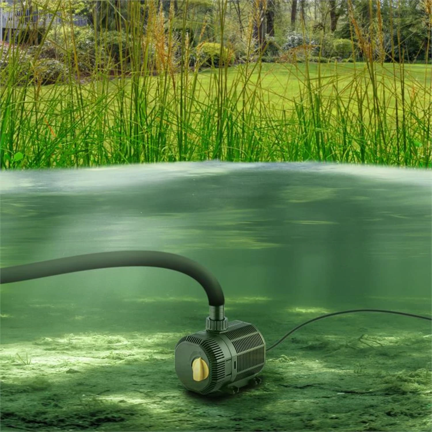 Nemesis T45 Teichpumpe 45W Leistung 2,5m Förderhöhe 2700l/h Durchsatz 4 Nemesis T45 Teichpumpe 45W Leistung 2,5m Förderhöhe 2700l/h Durchsatz – Bild 2