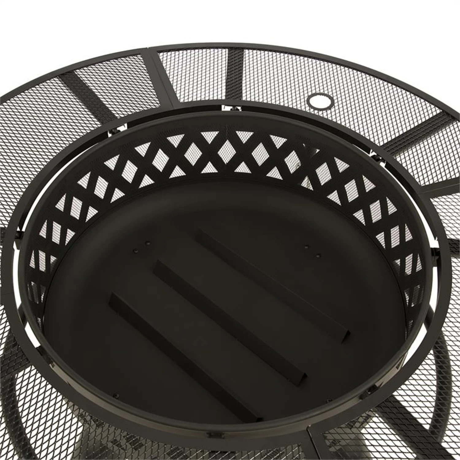 Rosario 3-in-1-Feuerschale Ø120cm | 70cm Grill | Tischplatte Stahl 7 Rosario 3-in-1-Feuerschale Ø120cm | 70cm Grill | Tischplatte Stahl – Bild 5