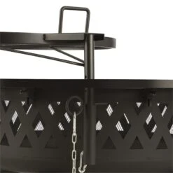 Rosario 3-in-1-Feuerschale Ø120cm | 70cm Grill | Tischplatte Stahl 15 Rosario 3-in-1-Feuerschale Ø120cm | 70cm Grill | Tischplatte Stahl -Gartenbedarf Geschäft 10032141 yy 0006 detail Blumfeldt Rosario 3in1 Feuerschale