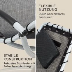 The Chiller Schwingliege 77x85x173cm 360 Comfort ComfortMesh Schwarz 20 The Chiller Schwingliege 77x85x173cm 360 Comfort ComfortMesh Schwarz -Gartenbedarf Geschäft 10032242 de 0009 logo