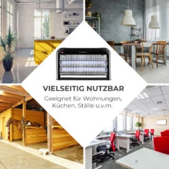 Mosquito Ex 5000 Insektenvernichter 38W UV-Licht 150m² Schwarz -Gartenbedarf Geschäft 10032467 de 0004 logo