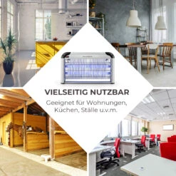 Mosquito Ex 5000 Insektenvernichter 38W UV-Licht 150m² Silber -Gartenbedarf Geschäft 10032531 de 0004 logo