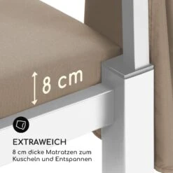 Senator Lounge Gartenliege 188x208x205cm Sonnendach Polyester Stahl 18 Senator Lounge Gartenliege 188x208x205cm Sonnendach Polyester Stahl -Gartenbedarf Geschäft 10032569 de 0008 logo