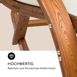 Mauritius Schwingliege Mit Dach ComfortMesh 180kg Max.wetterfest Creme -Gartenbedarf Geschäft 10032587 de 0006 logo