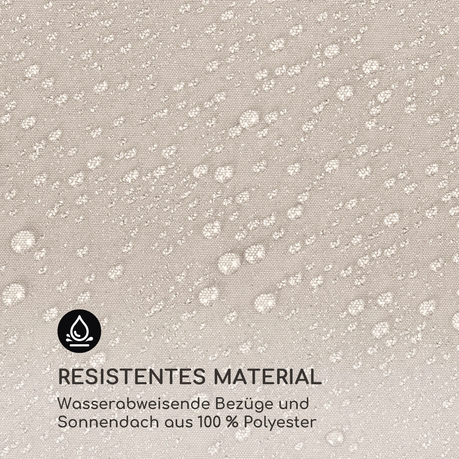 Eremitage Double Sunbed 2 Pers Stahl-Rahmen Sonnendach Vorhänge Creme 11 Eremitage Double Sunbed 2 Pers Stahl-Rahmen Sonnendach Vorhänge Creme – Bild 9