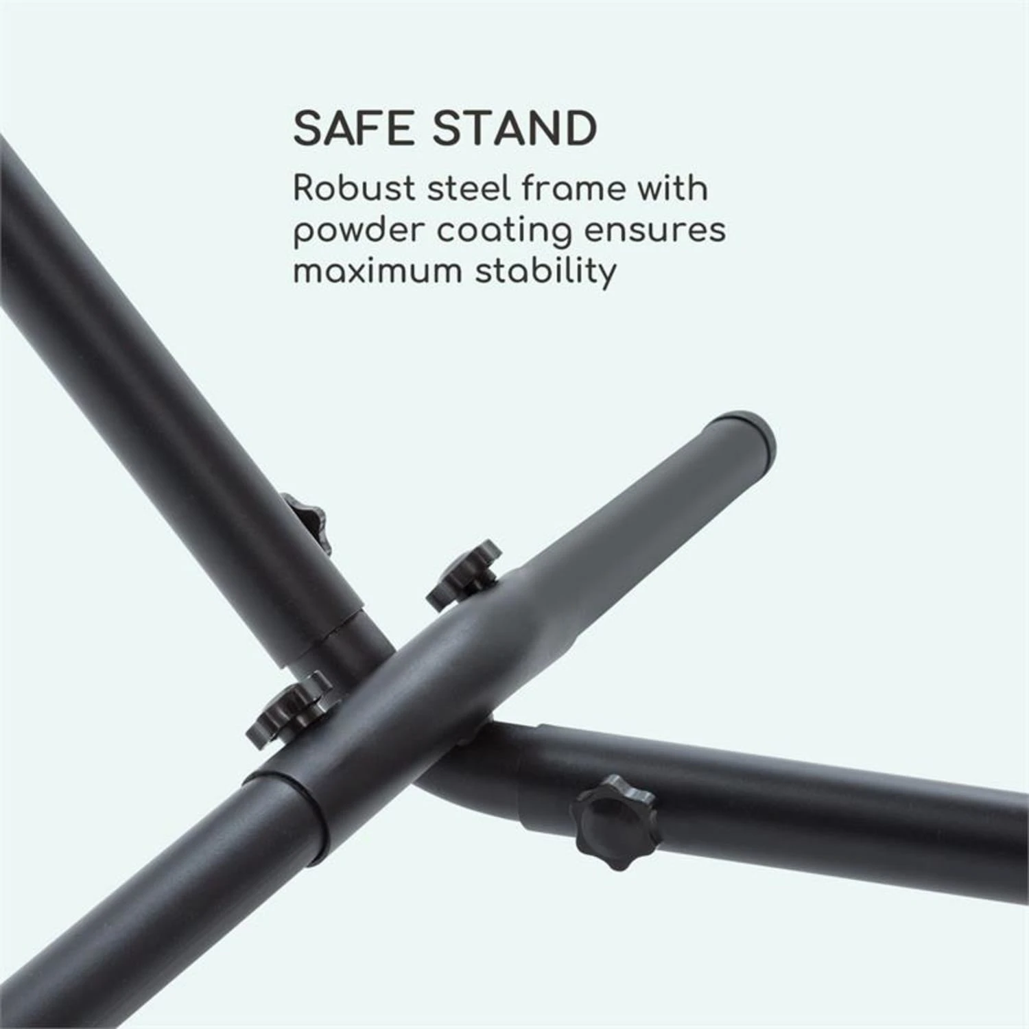 Sri Lanka Swing Hängematte Stahlrahmen 160 Kg Max. Gestreift 6 Sri Lanka Swing Hängematte Stahlrahmen 160 Kg Max. Gestreift – Bild 4