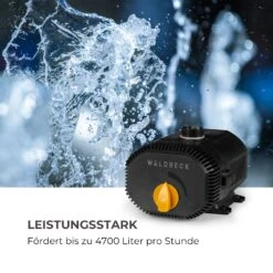 Nemesis T60 Teichpumpe 60W Leistung 3,3 M Förderhöhe 4700l/h Durchsatz -Gartenbedarf Geschäft 10033382 de 0003 logo