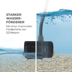 Nemesis T60 Teichpumpe 60W Leistung 3,3 M Förderhöhe 4700l/h Durchsatz -Gartenbedarf Geschäft 10033382 de 0005 logo