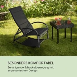 Beverly Wood Sonnenliege Schaukelstuhl Aluminium Schwarz 15 Beverly Wood Sonnenliege Schaukelstuhl Aluminium Schwarz -Gartenbedarf Geschäft 10033453 de 0005 logo