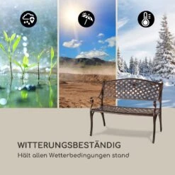Pozzilli AN Gartenbank Aluminiumguss Witterungsbeständig Antik-kupfer -Gartenbedarf Geschäft 10033488 de 0004 logo
