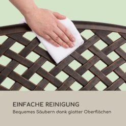 Pozzilli AN Gartenbank Aluminiumguss Witterungsbeständig Antik-kupfer -Gartenbedarf Geschäft 10033488 de 0007 logo