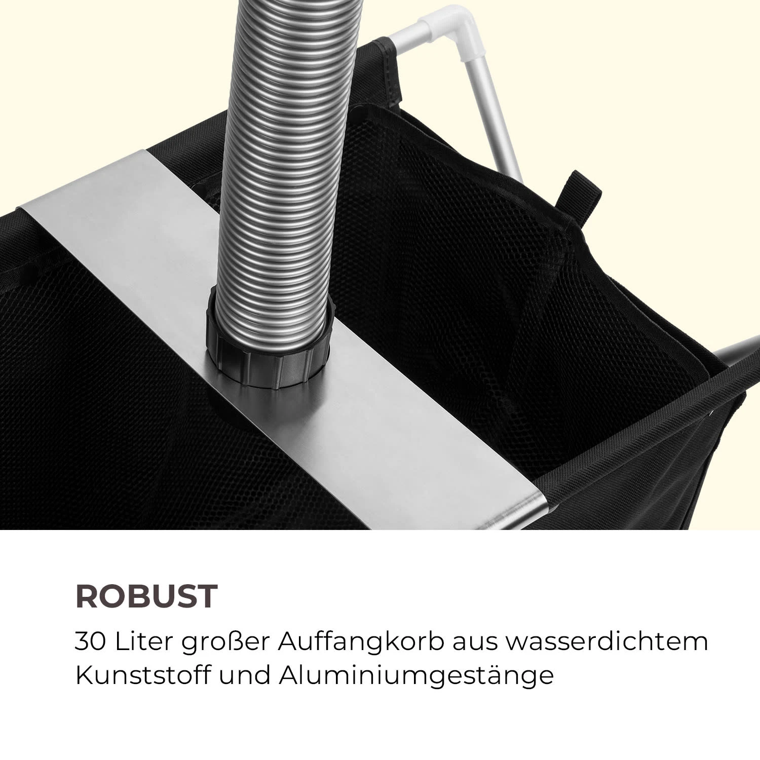 Lakeside Power Teichsauger-Auffangkorb 30l Filterkorb Schwarz 5 Lakeside Power Teichsauger-Auffangkorb 30l Filterkorb Schwarz – Bild 3