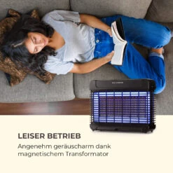 Mosquito Ex 5500 13W 150m² LEDs Auffangschale Kette Schwarz -Gartenbedarf Geschäft 10033561 de 0004 logo