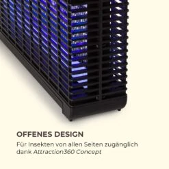 Mosquito Ex 5500 13W 150m² LEDs Auffangschale Kette Schwarz -Gartenbedarf Geschäft 10033561 de 0005 logo