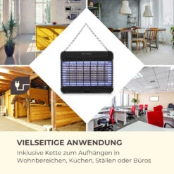 Mosquito Ex 5500 13W 150m² LEDs Auffangschale Kette Schwarz -Gartenbedarf Geschäft 10033561 de 0007 logo