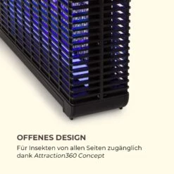 Mosquito Ex 9500 13W 300m² LEDs Auffangschale Kette Schwarz -Gartenbedarf Geschäft 10033562 de 0005 logo