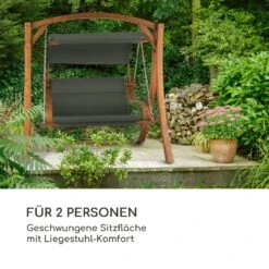 Maui Hollywoodschaukel 110 Cm 2-Sitzer Massivholz Polyester Dunkelgrau 14 Maui Hollywoodschaukel 110 Cm 2-Sitzer Massivholz Polyester Dunkelgrau -Gartenbedarf Geschäft 10033573 de 0004 logo