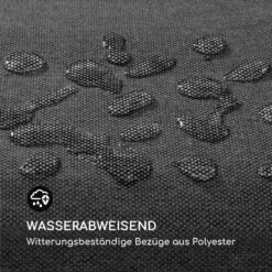 Tahiti Hollywoodschaukel Sonnendach 110cm 2-Sitzer Massivholz Grau -Gartenbedarf Geschäft 10033575 de 0007 logo