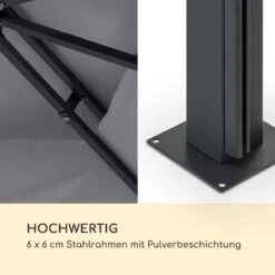 Grandezza Cortina Gartenpavillon 3x4m 4 Seitenteile Dunkelgrau -Gartenbedarf Geschäft 10033607 de 0004 logo