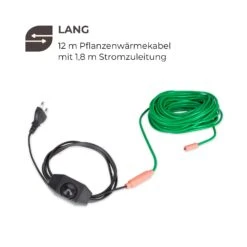 Greenwire Select 12 Pflanzenwärmekabel 12 M Mit Thermostat IP68 -Gartenbedarf Geschäft 10034000 de 0007 logo