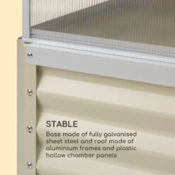 High Grow Advanced Hochbeet Mit Dach 120x95x100cm 540l Stahl Verzinkt 13 High Grow Advanced Hochbeet Mit Dach 120x95x100cm 540l Stahl Verzinkt -Gartenbedarf Geschäft 10034689 uk 0004 logo