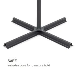 Twin Peaks Sonnenschirm Sonnenschutz 456 X 245 X 268 Cm Polyester 12 Twin Peaks Sonnenschirm Sonnenschutz 456 X 245 X 268 Cm Polyester -Gartenbedarf Geschäft 10034740 yy 0004 logo Blumfeldt Twin Peaks Sonnenschirm creme