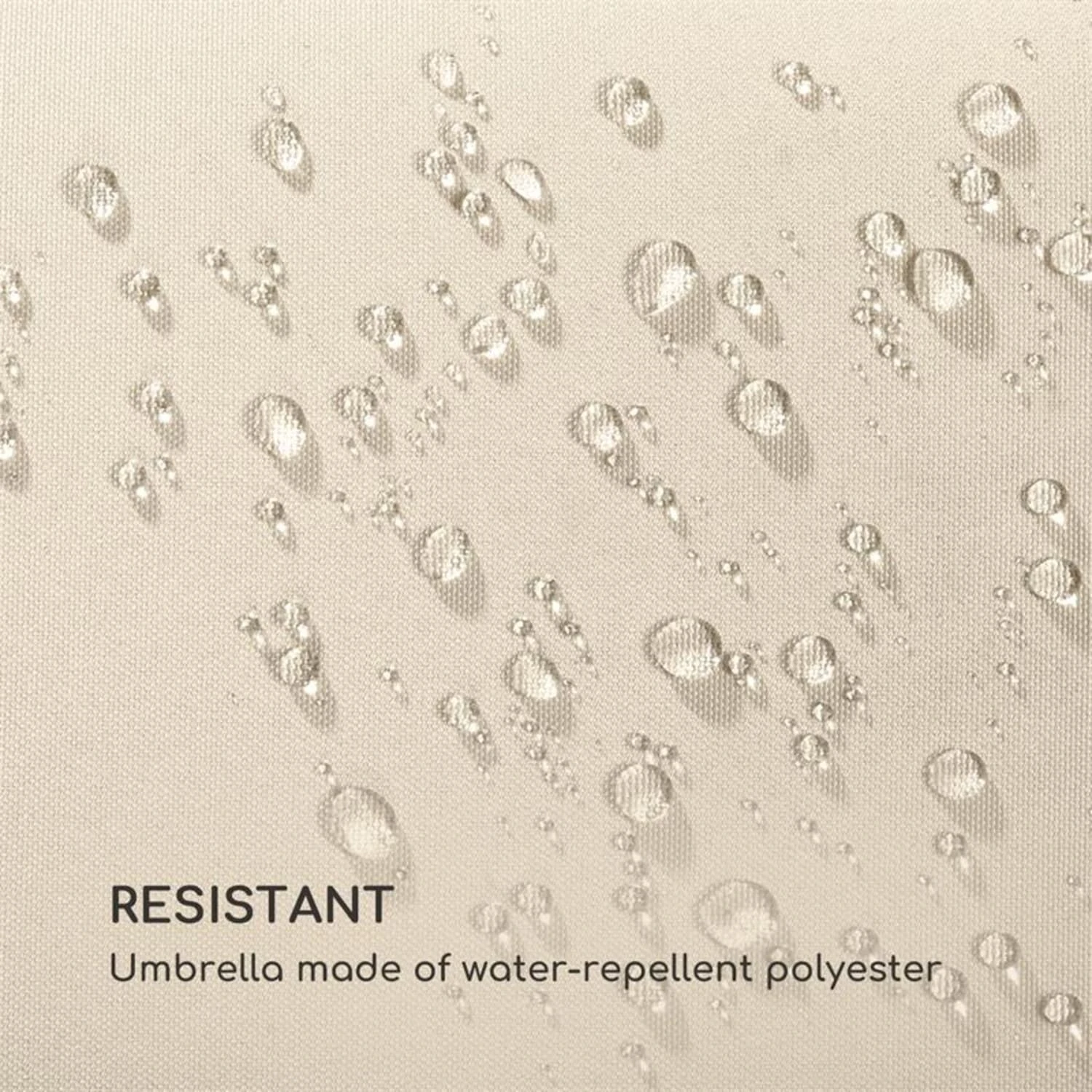 Twin Peaks Sonnenschirm Sonnenschutz 456 X 245 X 268 Cm Polyester 7 Twin Peaks Sonnenschirm Sonnenschutz 456 X 245 X 268 Cm Polyester – Bild 5